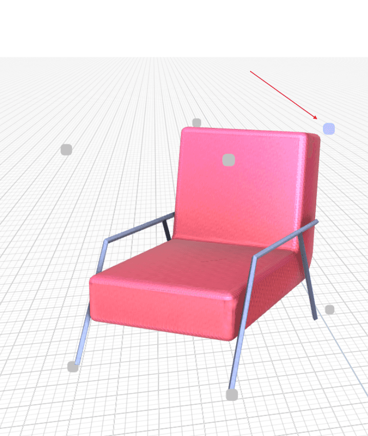 resizing a chair